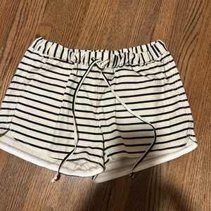 BNWT J Crew Striped Navy and White Women's Shorts